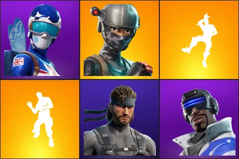 Mogul Master (GBR), Elite Agent, Take The L, Laugh It Up, Solid Snake, Blue Striker