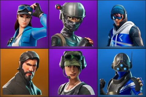 Cloud Striker, Elite Agent, Point Patroller, The Reaper, Trailblazer, Trilogy