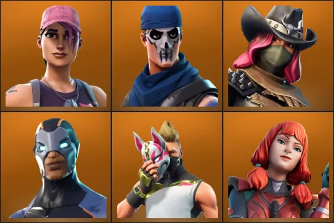 Rose Team Leader, Warpaint, Calamity, Carbide, Drift, The Imagined