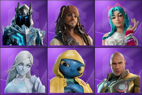 Exalted Ice King, Jack Sparrow, Katalina, Lady Windfrost, Squibbly, The Foundation (Reforged)