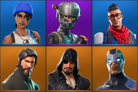 Blue Team Leader, Elite Agent, Prodigy, The Reaper, Blackheart, Carbide