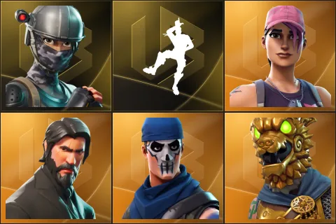 Elite Agent, Take The L, Rose Team Leader, The Reaper, Warpaint, Battle Hound