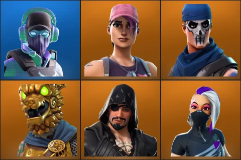 Breakpoint, Rose Team Leader, Warpaint, Battle Hound, Blackheart, Catalyst
