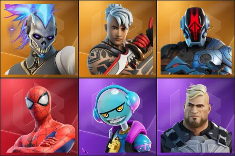Renzo the Destroyer, Ronin, The Foundation, Spider-Man, Gumbo, Gunnar