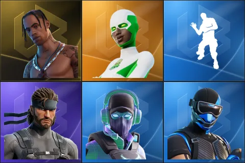Travis Scott, Backlash, Laugh It Up, Solid Snake, Breakpoint, Fixer