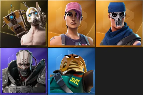 Psycho Bandit, Rose Team Leader, Warpaint, Adam Smasher, Major Mancake