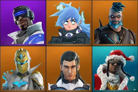 Blue Striker, Nezumi, Omegarok, Spectra Knight, The Ageless, Santa Dogg