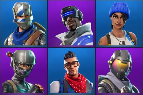 Blue Squire, Blue Striker, Blue Team Leader, Elite Agent, Prodigy, Rogue Agent