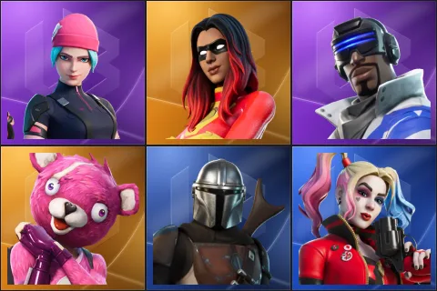 Wildcat, Joltara, Blue Striker, Cuddle Team Leader, Mandalorian, Rebirth Harley Quinn
