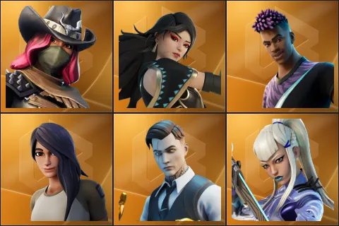 Calamity, Era, Fade, Gear Specialist Maya, Midas, Mizuki