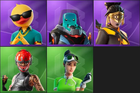 Cluster, The Guardian, The Voidblade, Manic, Par Patroller