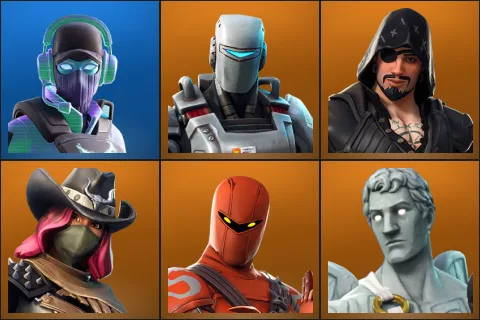 Breakpoint, A.I.M., Blackheart, Calamity, Hybrid, Love Ranger