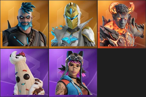 Omegarok, Spectra Knight, Heartbreak Ranger, Lil Split, Renegade Lynx