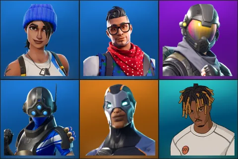 Blue Team Leader, Prodigy, Rogue Agent, Trilogy, Carbide, Slayer Juice WRLD