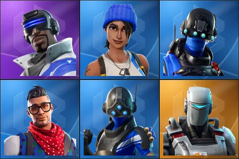 Blue Striker, Blue Team Leader, Carbon Commando, Prodigy, Trilogy, A.I.M.