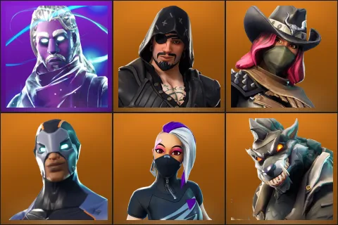 Galaxy, Blackheart, Calamity, Carbide, Catalyst, Dire