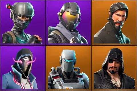 Elite Agent, Rogue Agent, The Reaper, Xander, A.I.M., Blackheart
