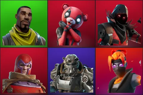 Scout, Cuddlepool, Ravenpool, Wastelander Magneto, T-60 Power Armor, Incinerator Kuno