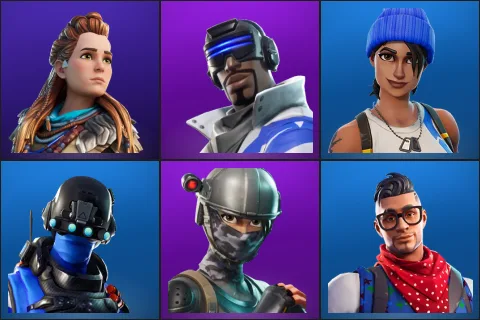 Aloy, Blue Striker, Blue Team Leader, Carbon Commando, Elite Agent, Prodigy