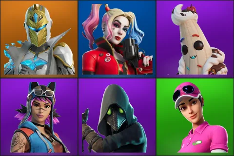 Spectra Knight, Rebirth Harley Quinn, Lil Split, Renegade Lynx, Scourge, Birdie