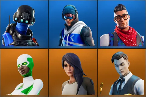 Carbon Commando, Point Patroller, Prodigy, Backlash, Gear Specialist Maya, Midas