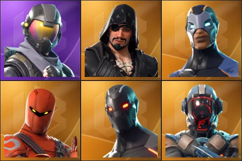 Rogue Agent, Blackheart, Carbide, Hybrid, Omega, The Visitor