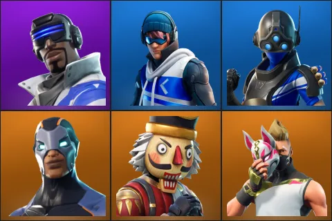 Blue Striker, Point Patroller, Trilogy, Carbide, Crackshot, Drift