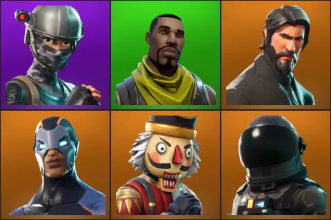 Elite Agent, Scout, The Reaper, Carbide, Crackshot, Dark Voyager