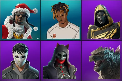 Santa Dogg, Slayer Juice WRLD, Blitz Knight, Daigo, Felina, Godzilla Evolved