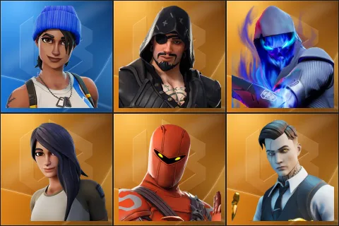 Blue Team Leader, Blackheart, Fusion, Gear Specialist Maya, Hybrid, Midas