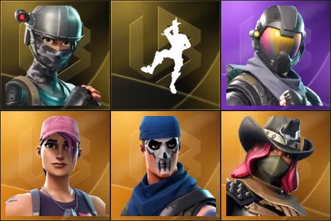 Elite Agent, Take The L, Rogue Agent, Rose Team Leader, Warpaint, Calamity