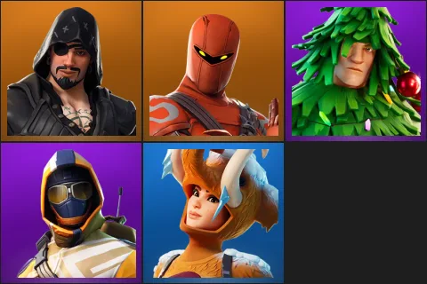 Blackheart, Hybrid, Lt. Evergreen, Summit Striker, Wooly Warrior
