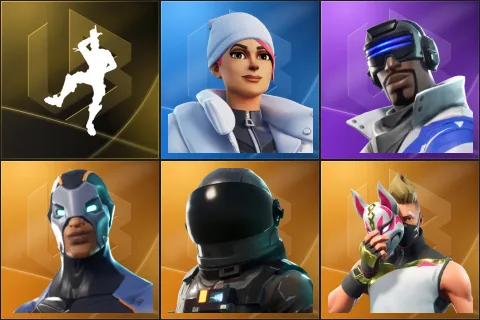 Take The L, Blizzard Bomber, Blue Striker, Carbide, Dark Voyager, Drift