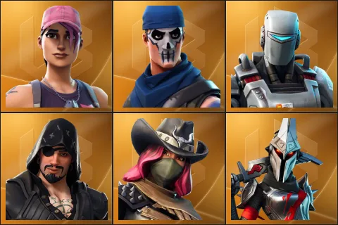 Rose Team Leader, Warpaint, A.I.M., Blackheart, Calamity, Eternal Knight