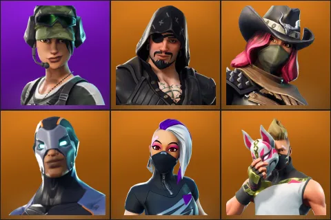Trailblazer, Blackheart, Calamity, Carbide, Catalyst, Drift