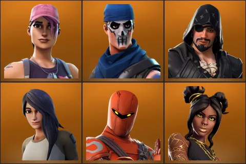 Rose Team Leader, Warpaint, Blackheart, Gear Specialist Maya, Hybrid, Luxe
