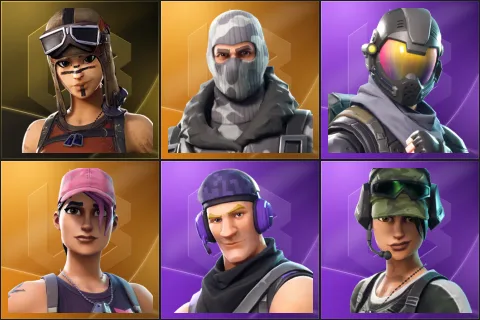 Renegade Raider, Havoc, Rogue Agent, Rose Team Leader, Sub Commander, Trailblazer