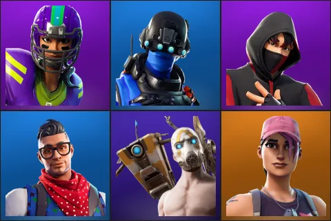 Blitz, Carbon Commando, IKONIK, Prodigy, Psycho Bandit, Rose Team Leader