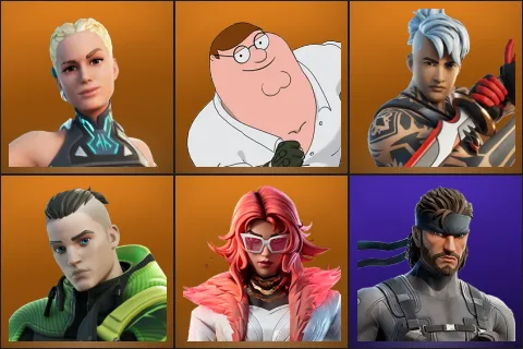 Paradigm (Reality-659), Peter Griffin, Ronin, Twyn, Valeria, Solid Snake