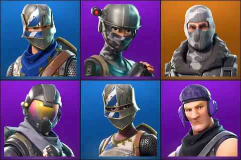 Blue Squire, Elite Agent, Havoc, Rogue Agent, Royale Knight, Sub Commander