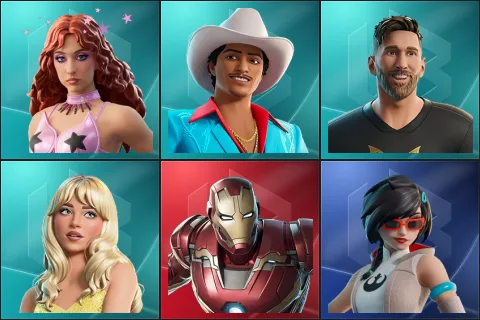 Chappell Roan, Die With A Smile Bruno, Lionel Messi, Sabrina Carpenter, Iron Man Mk 45, Apprentice Evie
