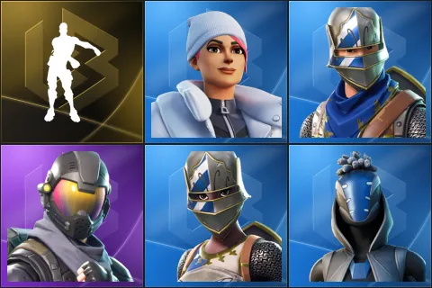 Floss, Blizzard Bomber, Blue Squire, Rogue Agent, Royale Knight, Sultura
