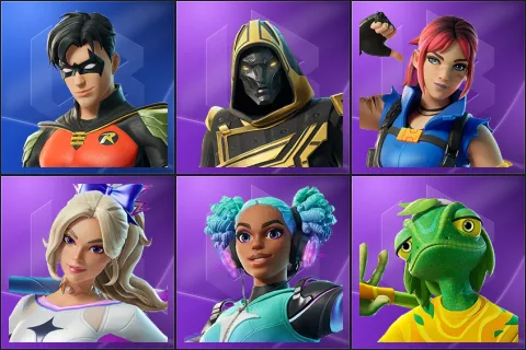 Robin, Blitz Knight, Explorer Emilie, Haylee Skye, Synthwave, Ziggy