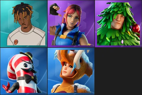 Slayer Juice WRLD, Explorer Emilie, Lt. Evergreen, Mr. Dappermint, Wooly Warrior