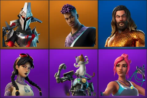 Eternal Knight, Fade, Aquaman, Jules, Kit, Ocean