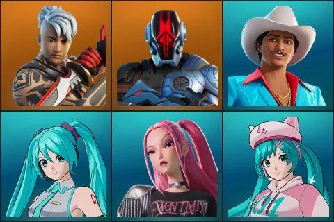 Ronin, The Foundation, Die With A Smile Bruno, Hatsune Miku, Mira (HUNTR/X), Neko Hatsune Miku