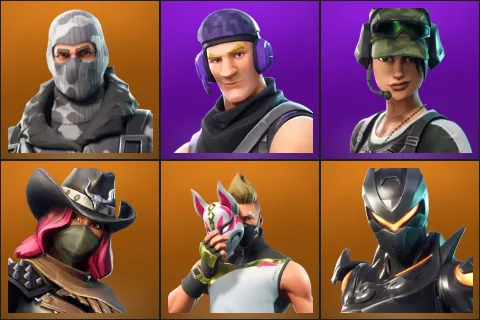 Havoc, Sub Commander, Trailblazer, Calamity, Drift, Oblivion