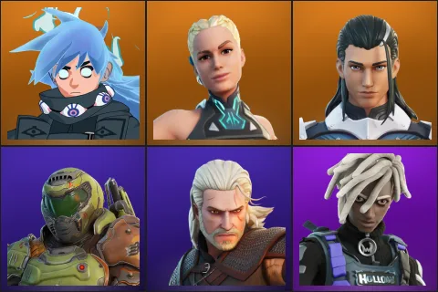 Nezumi, Paradigm (Reality-659), The Ageless, Doom Slayer, Geralt of Rivia, Bytes