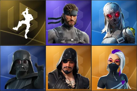 Take The L, Solid Snake, Zadie, Darth Vader, Blackheart, Catalyst
