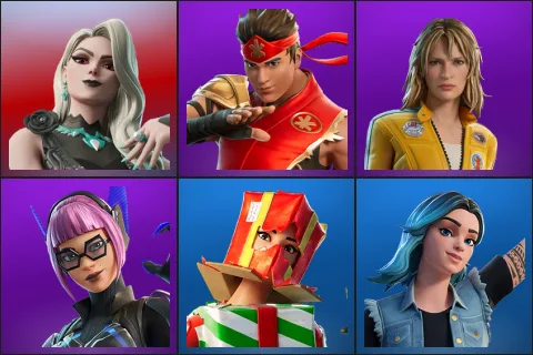 Carletta, FIRE Master Kai, The Bride, Void Walker Lynx, Holiday Boxy, Melodie Mars